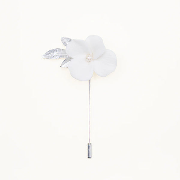 Boutonniere Hoja & Flor