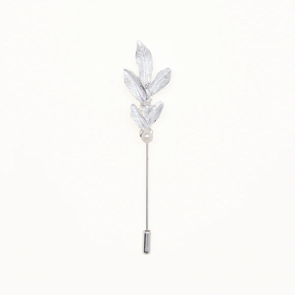 Boutonniere Hoja & Perla