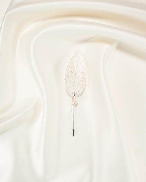 Boutonniere Hoja Plata