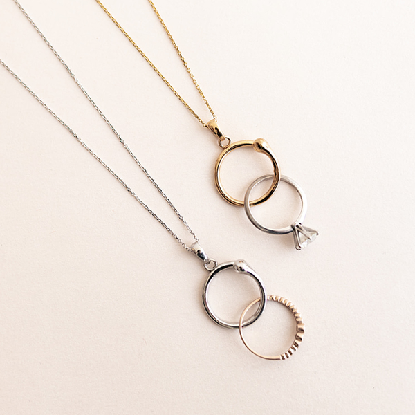 Collar “Ring Keeper” Infinito