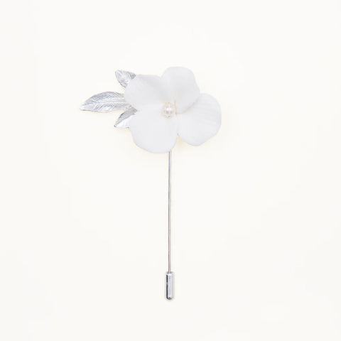 Boutonniere Hoja & Flor