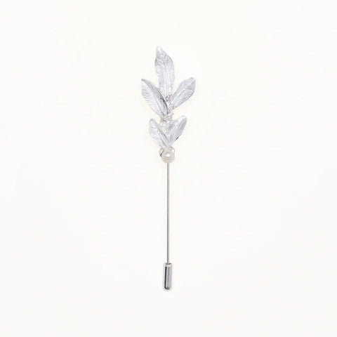 Boutonniere Hoja & Perla