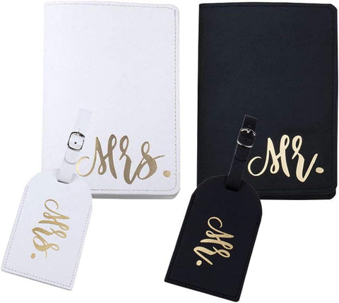 Set tags de maleta y pasaporteras