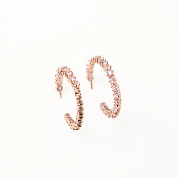 Joyería Arracadas Oro Rosa
