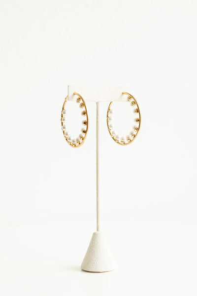 Joyería Arracadas con perlas