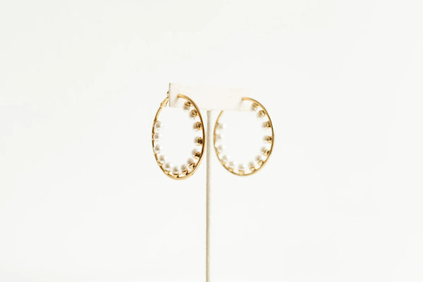 Joyería Arracadas con perlas