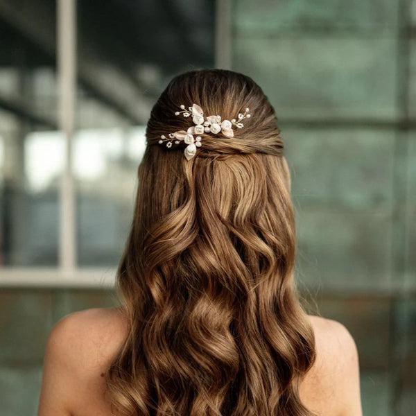 Tocado Pin Celia Rose Gold