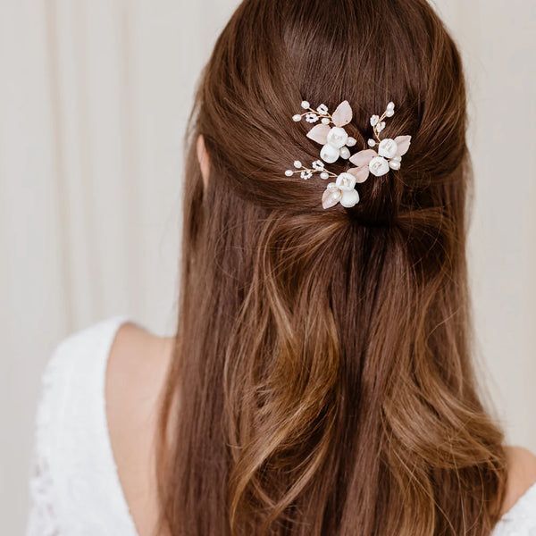 Tocado Pin Celia Rose Gold