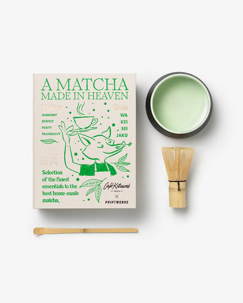 Essential Kits, Matcha Tools x Café Kitsune