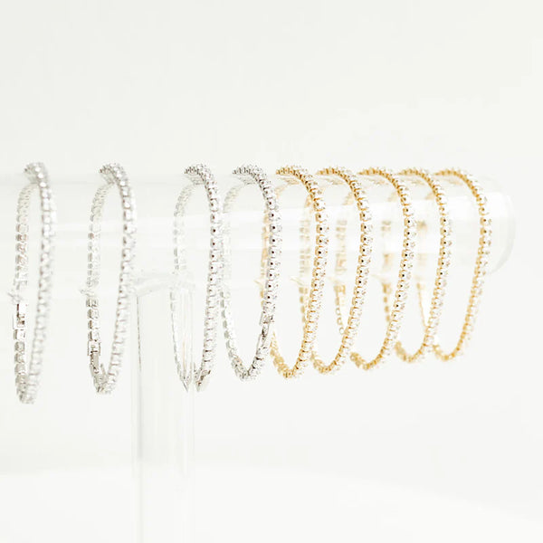 Joyería Pulsera Moissanitas Plata