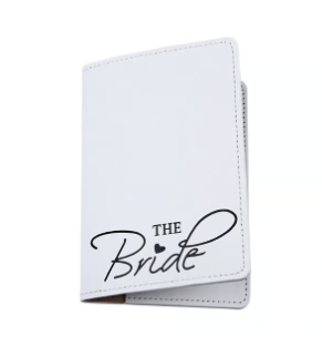 Porta Pasaporte "The Bride"