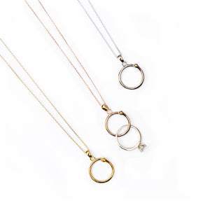 Collar “Ring Keeper” Infinito